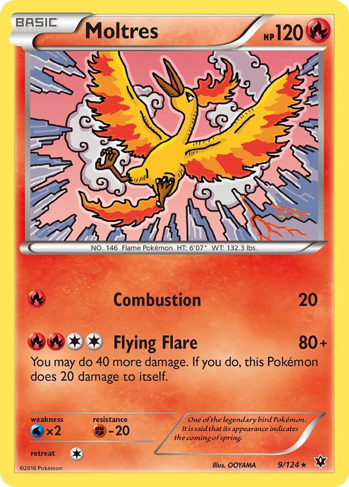 Pokemon - Moltres - XY - Fates Collide (FCO)