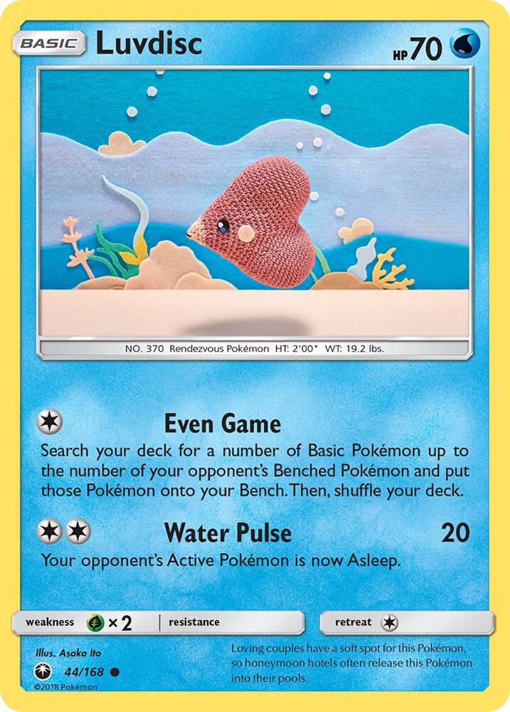 Pokemon - Luvdisc - SM - Celestial Storm (CES) - Asoka Ito