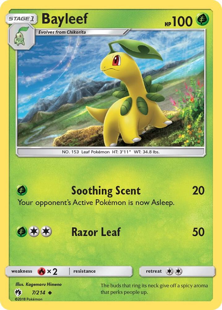 Pokemon - Bayleef - SM - Lost Thunder (SM8)