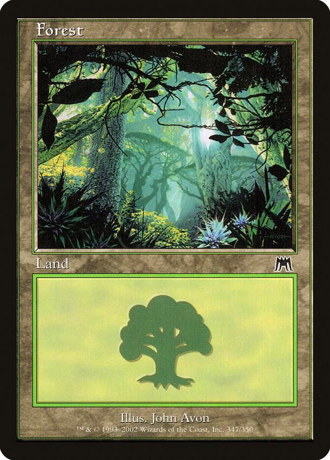 MTG - Forest (347) - Onslaught (ONS)