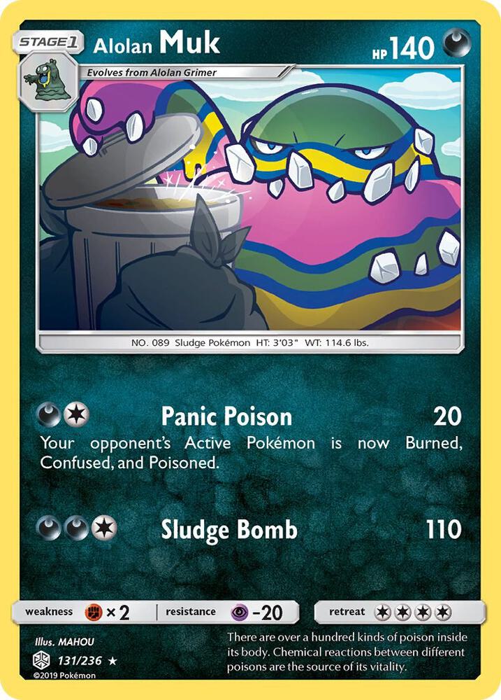 Pokemon - Alolan Muk - SM - Cosmic Eclipse (SM12)