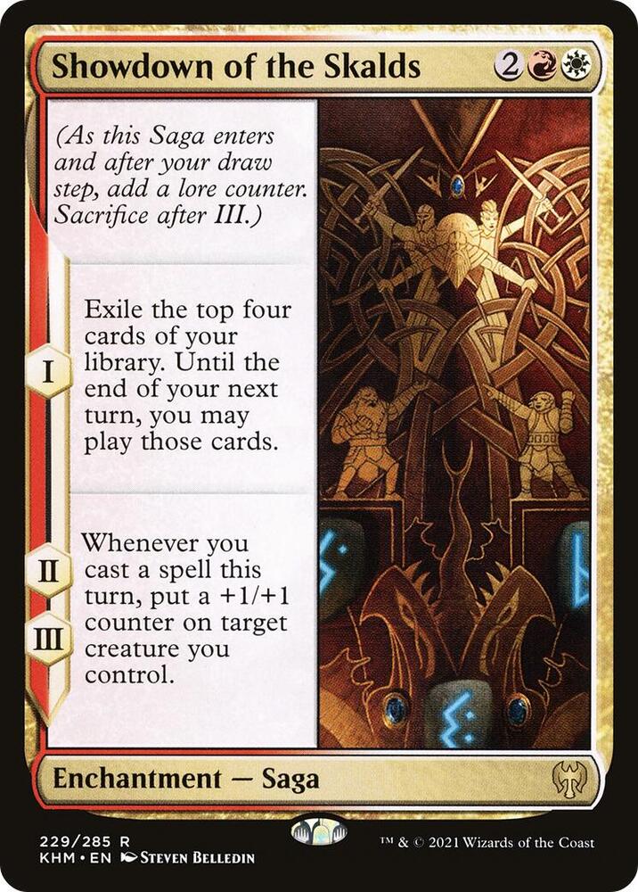 MTG - Showdown of the Skalds - Kaldheim (KHM)