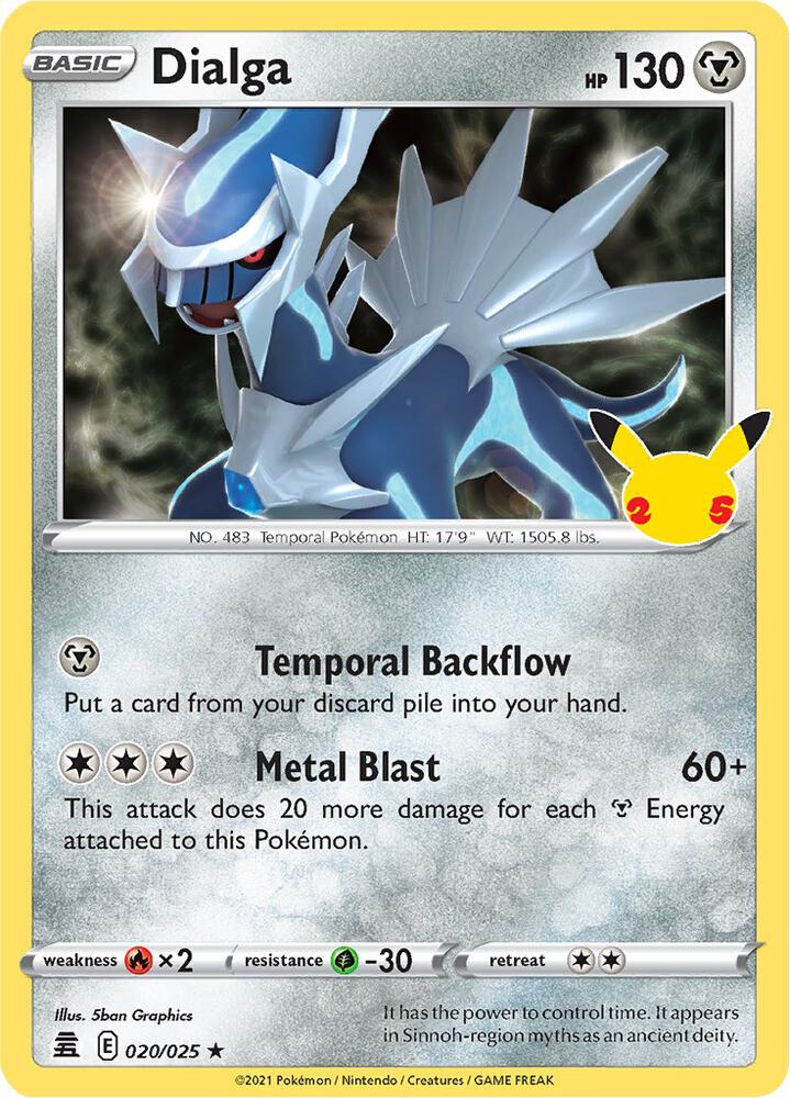 Pokemon - Dialga - Celebrations (CLB)