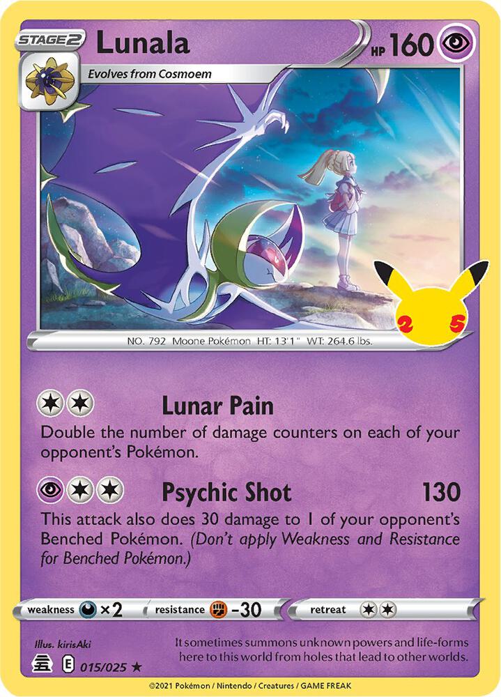 Pokemon - Lunala - Celebrations (CLB)