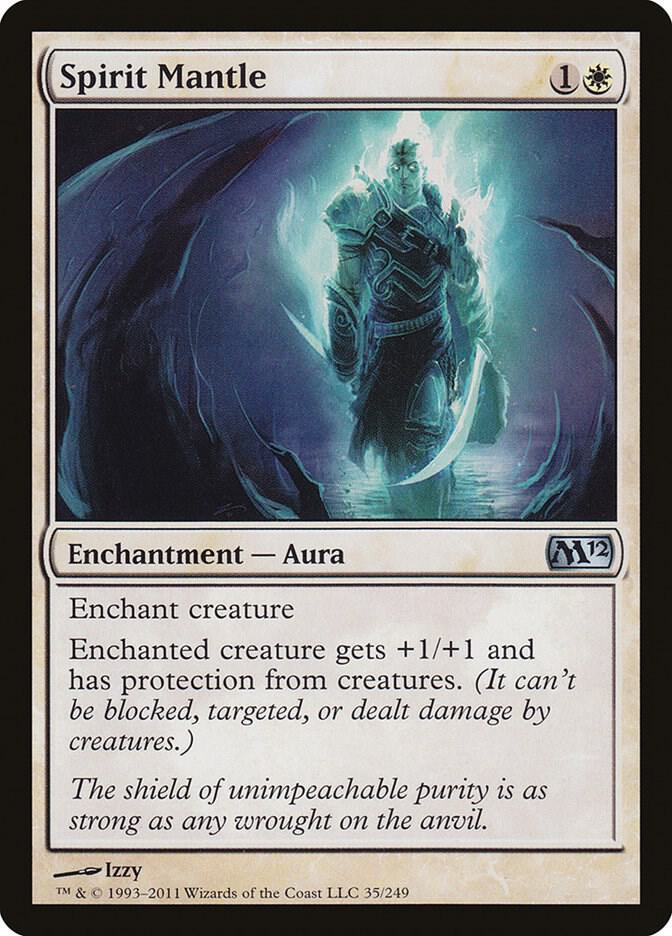 MTG - Spirit Mantle - Magic 2012 (M12)