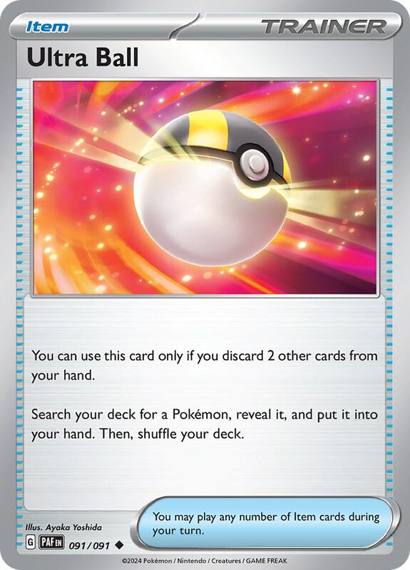 Pokemon - Ultra Ball - SV: Paldean Fates (PAF) Reverse Holofoil