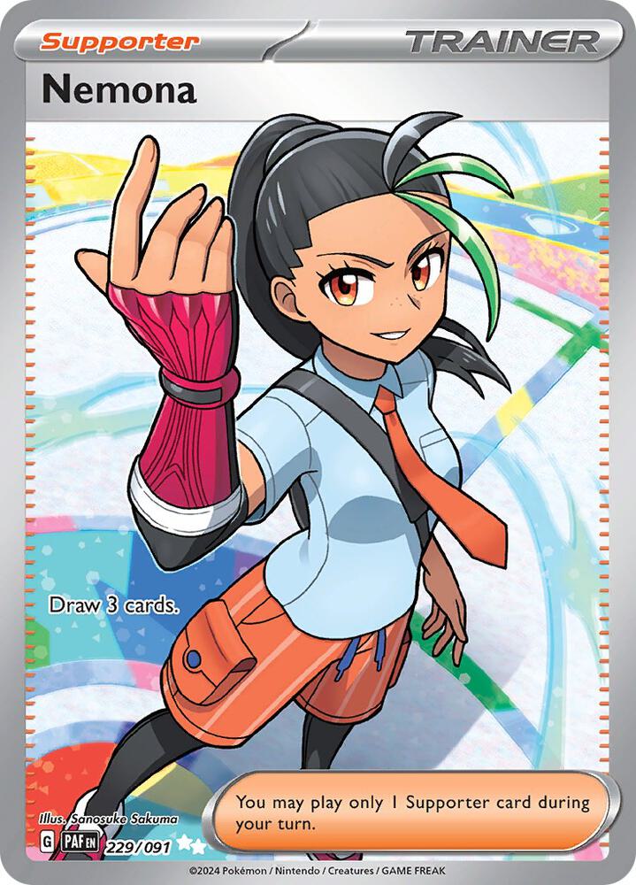 Pokemon - Nemona - 229/091 - SV: Paldean Fates (PAF)