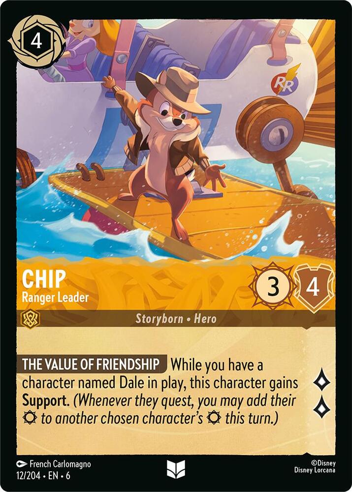 Lorcana - Chip - Ranger Leader - Azurite Sea (6)