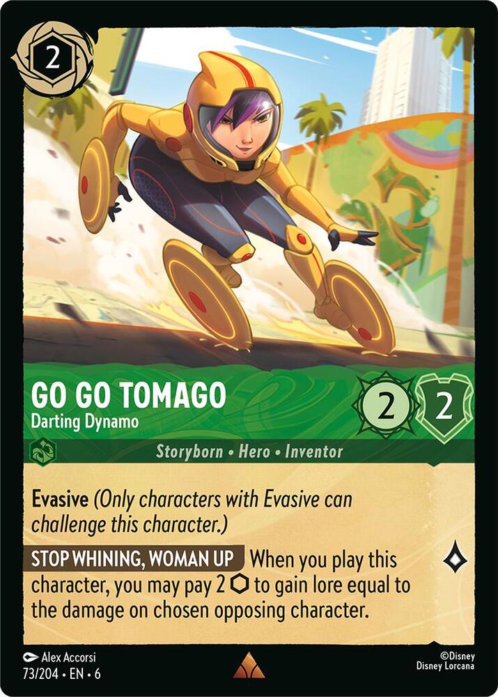 Lorcana - Go Go Tomago - Darting Dynamo - Azurite Sea (6)