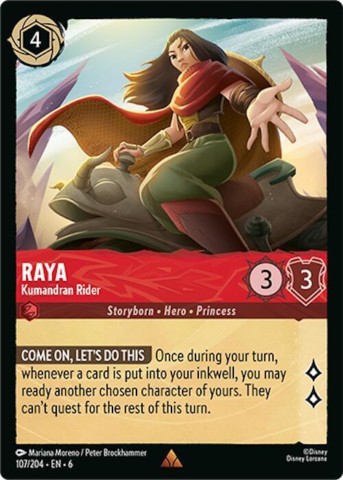 Lorcana - Raya - Kumandran Rider - Azurite Sea (6)
