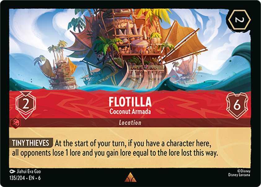 Lorcana - Flotilla - Coconut Armada - Azurite Sea (6)