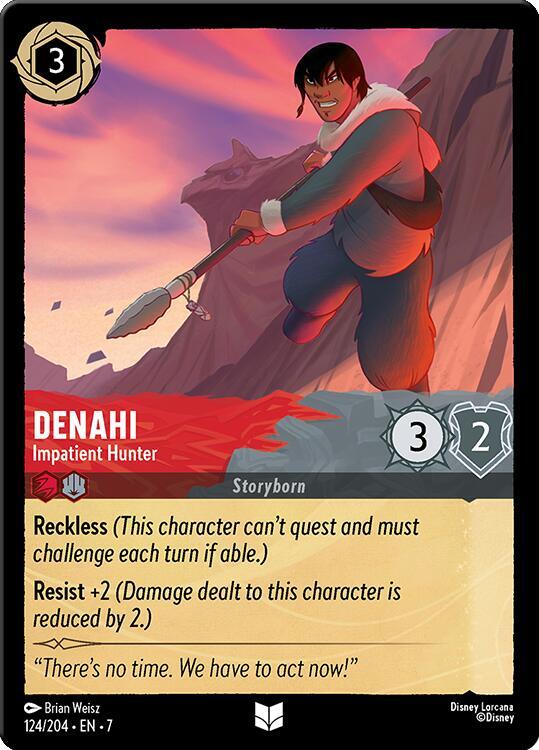 Lorcana - Denahi - Impatient Hunter - Archazia's Island (7)