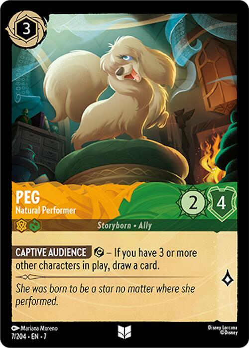 Lorcana - Peg - Natural Performer - Archazia's Island (7)