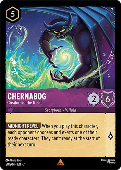 Lorcana - Chernabog - Creature of the Night - Archazia's Island (7)