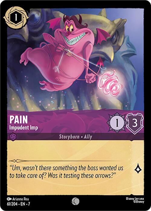 Lorcana - Pain - Impudent Imp - Archazia's Island (7)