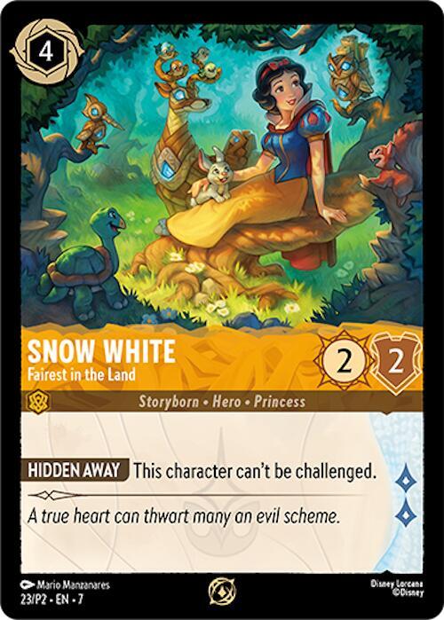 Lorcana - Snow White - Fairest in the Land - Disney Lorcana Promo Cards (DLPC)