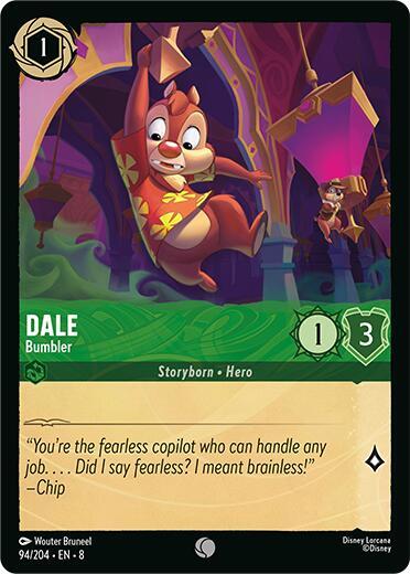 Lorcana - Dale - Bumbler - Reign of Jafar (8