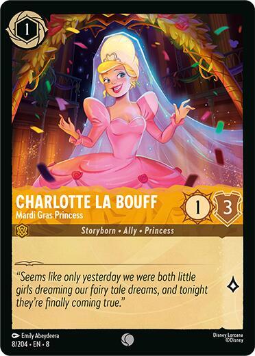 Lorcana - Charlotte La Bouff - Mardi Gras Princess - Reign of Jafar (8)