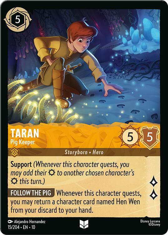 Lorcana - Taran - Pig Keeper - Whispers in the Well (10)