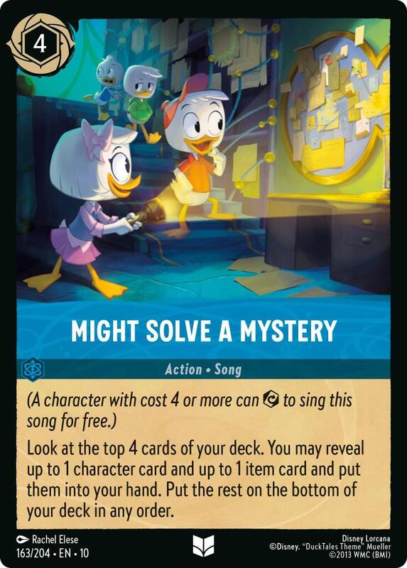 Lorcana - Might Solve a Mystery - Whispers in the Well (10)