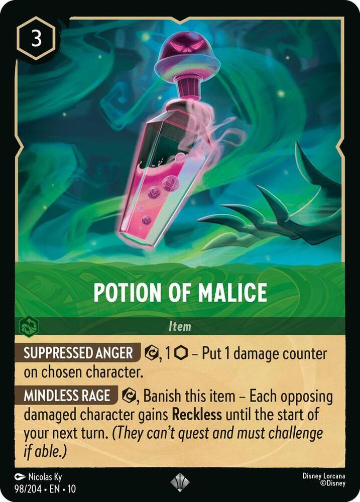 Lorcana - Potion of Malice - Whispers in the Well (10)