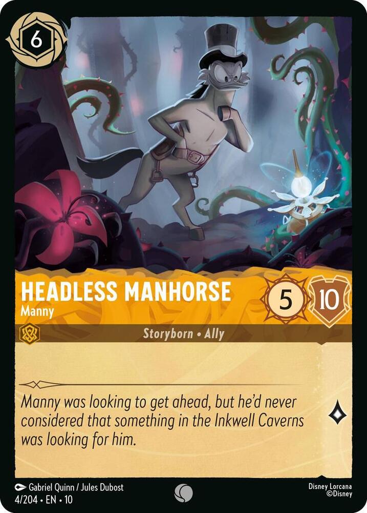 Lorcana - Headless Manhorse - Manny - Whispers in the Well (10)