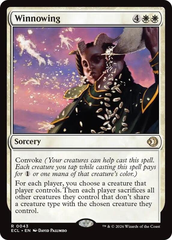 MTG - Winnowing - Lorwyn Eclipsed (ECL)