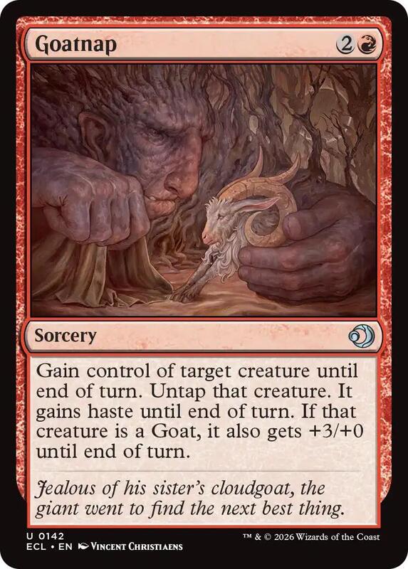 MTG - Goatnap - Lorwyn Eclipsed (ECL)