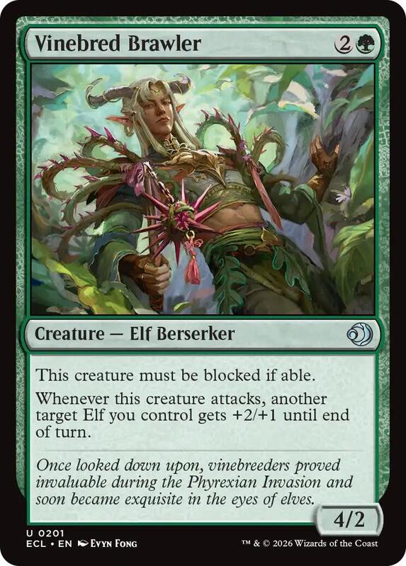 MTG - Vinebred Brawler - Lorwyn Eclipsed (ECL)