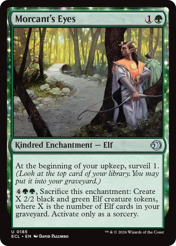 MTG - Morcant's Eyes - Lorwyn Eclipsed (ECL)