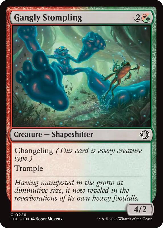 MTG - Gangly Stompling - Lorwyn Eclipsed (ECL)