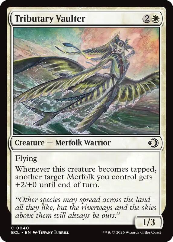 MTG - Tributary Vaulter - Lorwyn Eclipsed (ECL)