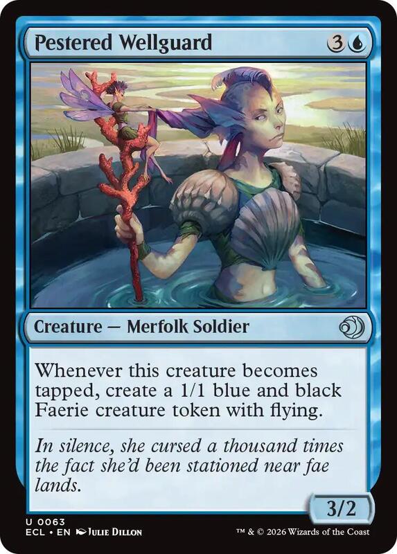 MTG - Pestered Wellguard - Lorwyn Eclipsed (ECL)