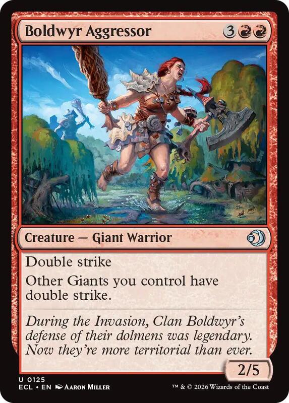 MTG - Boldwyr Aggressor - Lorwyn Eclipsed (ECL)
