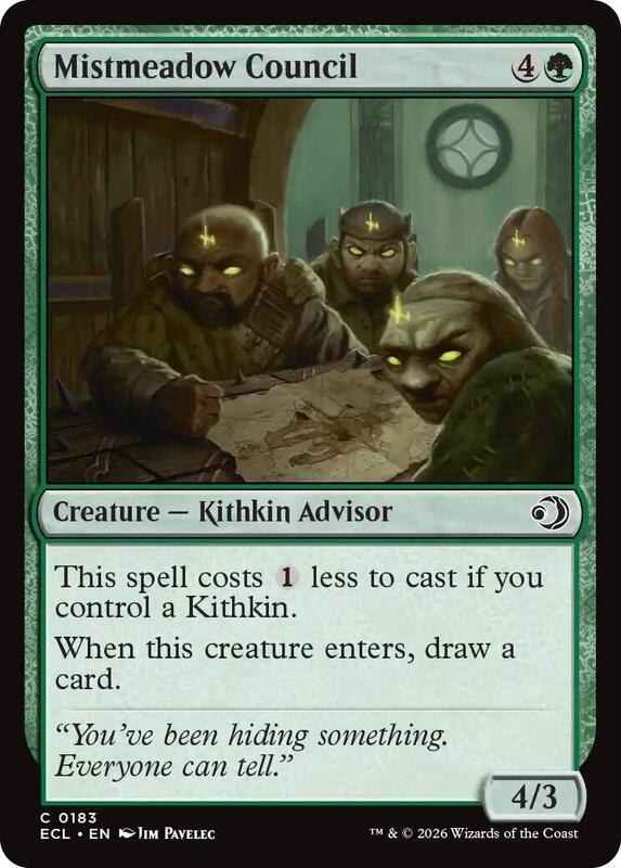 MTG - Mistmeadow Council - Lorwyn Eclipsed (ECL)