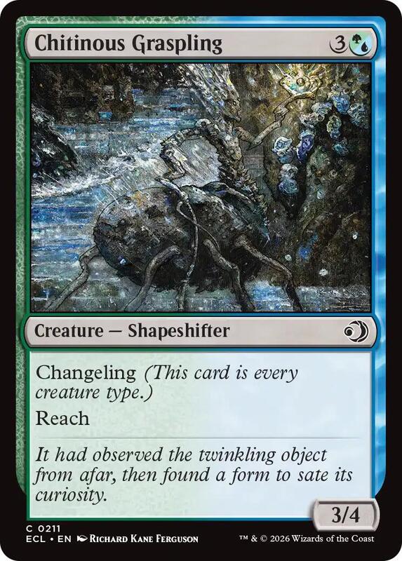 MTG - Chitinous Graspling - Lorwyn Eclipsed (ECL)