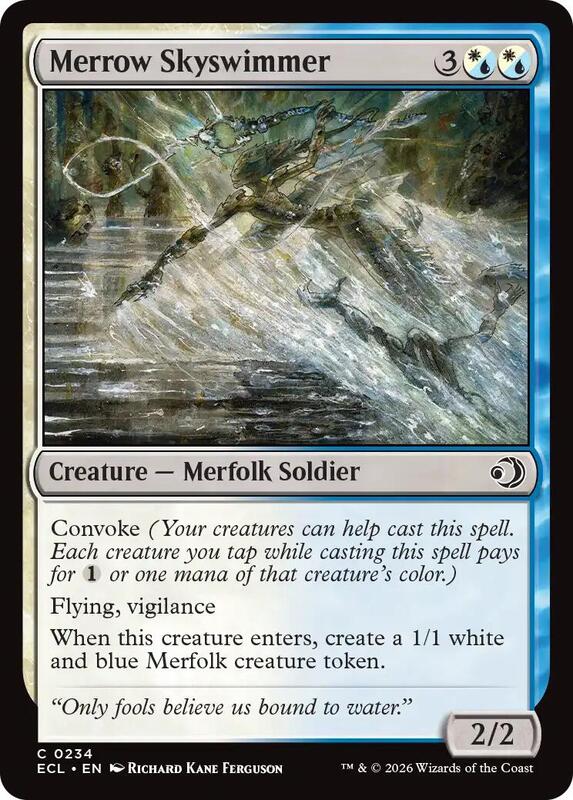 MTG - Merrow Skyswimmer - Lorwyn Eclipsed (ECL)