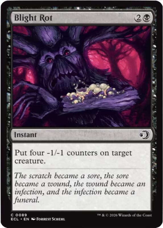 MTG - Blight Rot - Lorwyn Eclipsed (ECL)