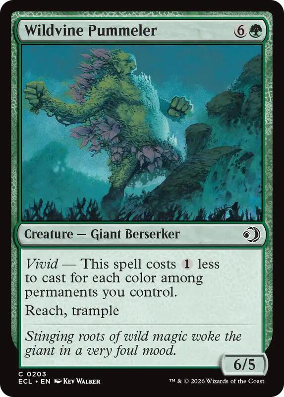 MTG - Wildvine Pummeler - Lorwyn Eclipsed (ECL)
