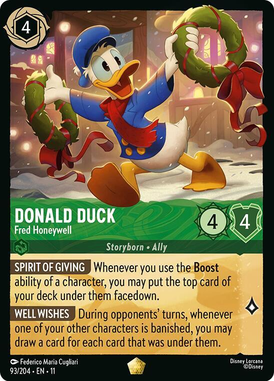Lorcana - Donald Duck - Fred Honeywell - Winterspell (11)