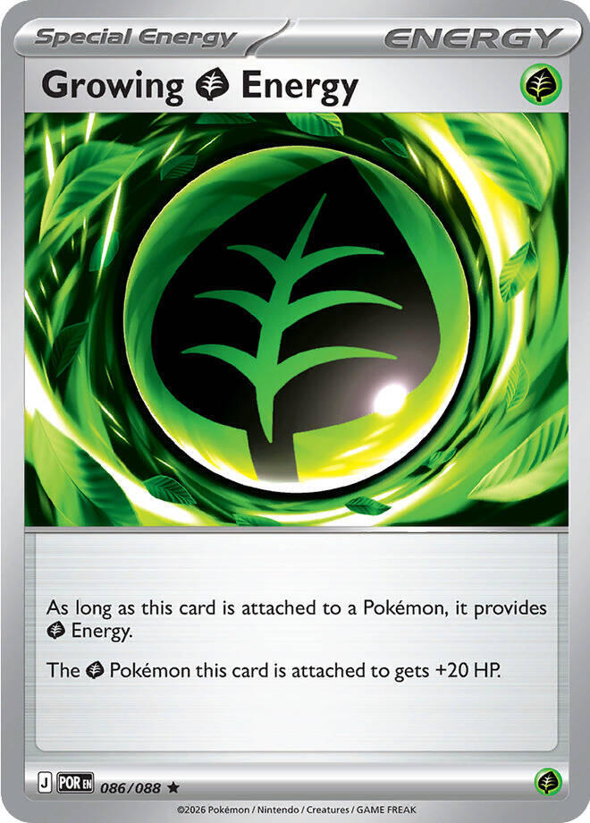 Pokemon - Growing Grass Energy - ME03: Perfect Order (POR)