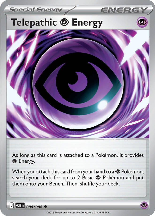 Pokemon - Telepathic Psychic Energy - ME03: Perfect Order (POR)