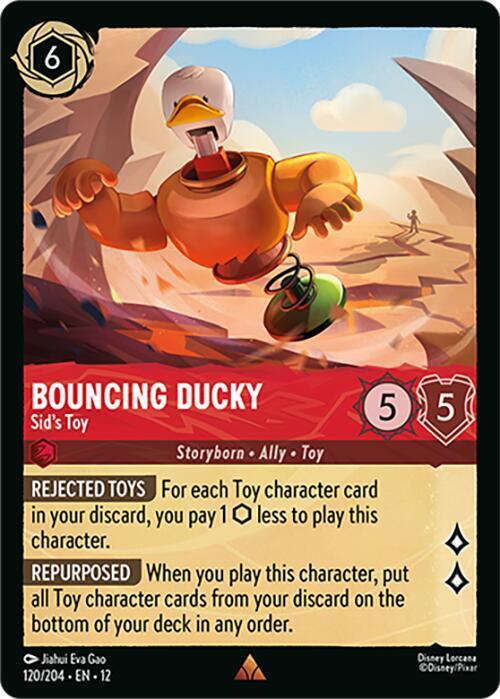 Lorcana - Bouncing Ducky - Sid's Toy - Wilds Unknown (12)