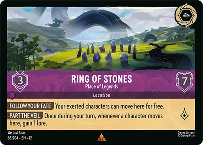 Lorcana - Ring of Stones - Place of Legends - Wilds Unknown (12)