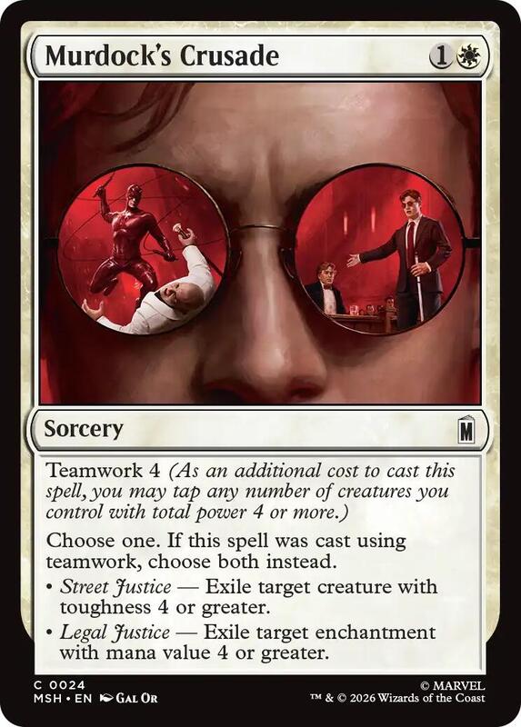 MTG - Murdock's Crusade - Marvel Super Heroes (MSH)