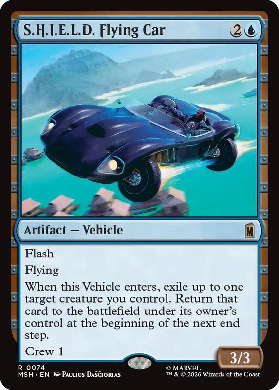 MTG - S.H.I.E.L.D. Flying Car - Marvel Super Heroes (MSH)