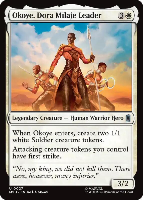 MTG - Okoye, Dora Milaje Leader - Marvel Super Heroes (MSH)