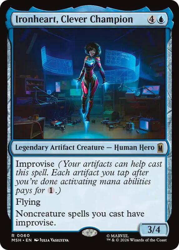 MTG - Ironheart, Clever Champion - Marvel Super Heroes (MSH) Marvel Super Heroes