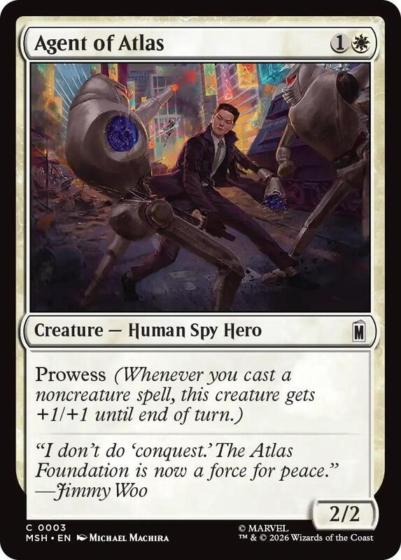 MTG - Agent of Atlas - Marvel Super Heroes (MSH)
