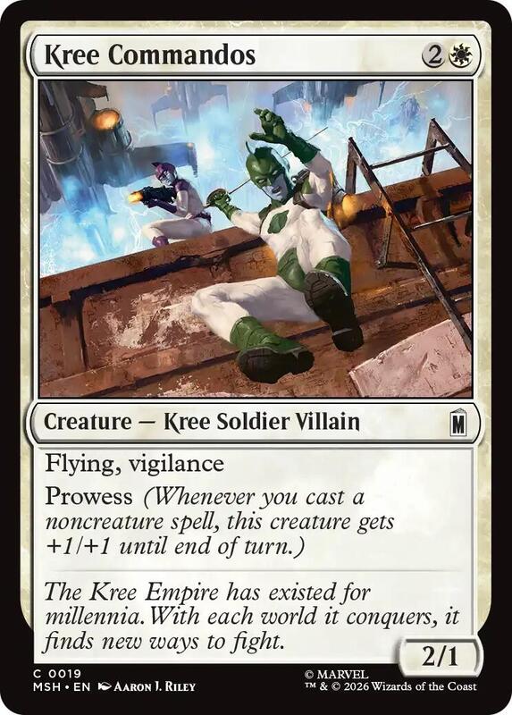 MTG - Kree Commandos - Marvel Super Heroes (MSH)